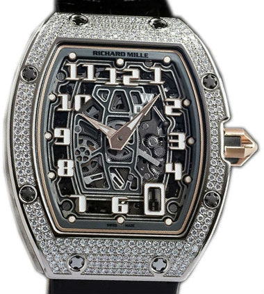Richard Mille Replica RM67-01 EXTRA FLAT WITH DIAMOND-SET CASES AUTOMATIC watch